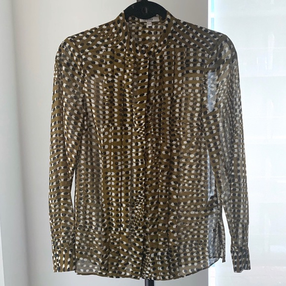 ✨NWOT✨Reiss Nicole Spot Printed Blouse - Picture 6 of 9